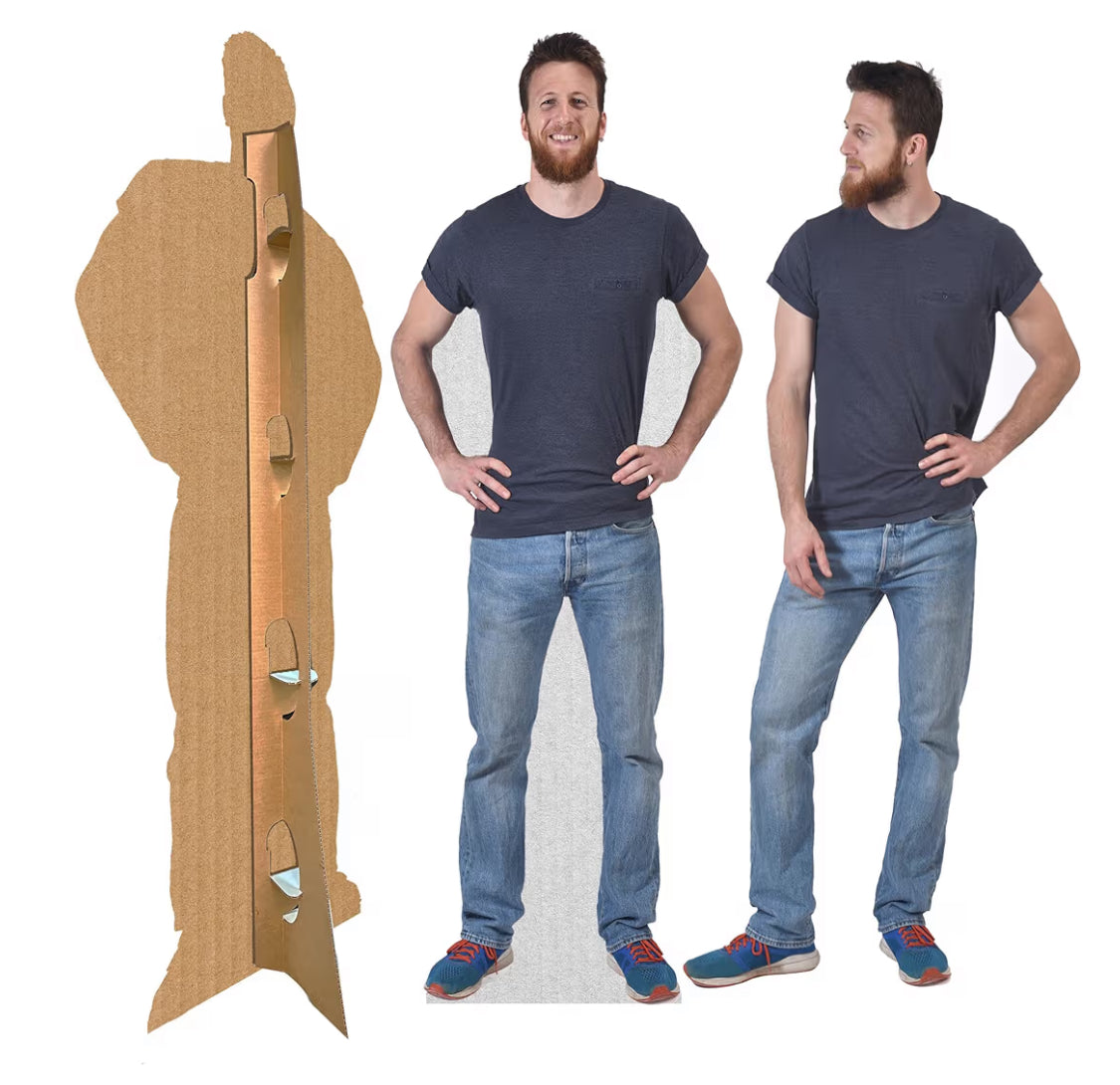 Custom Life-Size Cardboard Cutout | 4ft-4’11